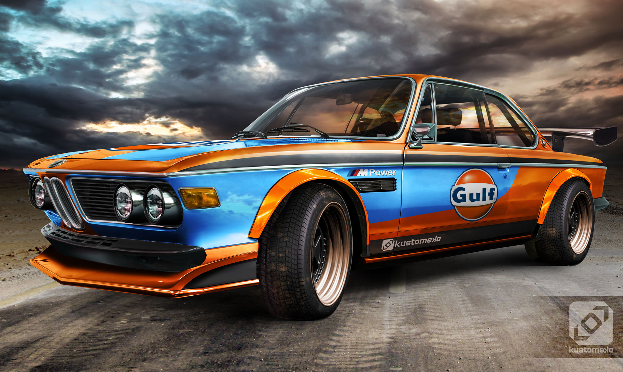 BMW 3.0 CS 1971 - Gulf Style