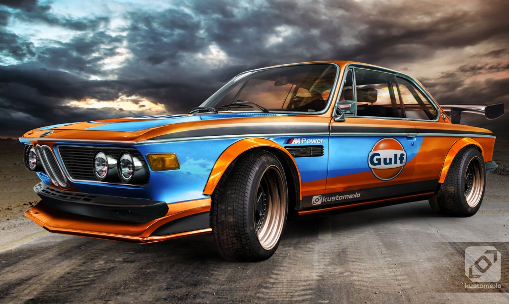 BMW 3.0 CS 1971 - Gulf Style