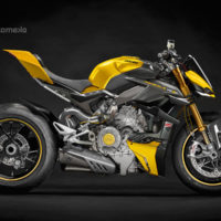 Panigale StreetFighter V4 yellow